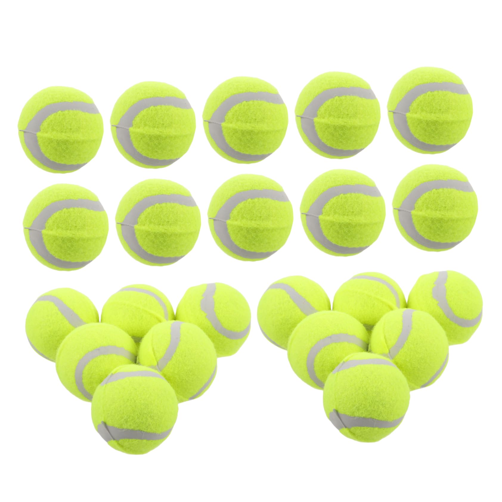 Milisten 22 Stück Hüpfender Tennisball Für Hunde Hundekauspielzeug Großer Tennisball Für Hunde Hundestrumpffüller Große Hundebälle Hundefußballspielzeug Blaues Hund Gummi Hellgrün