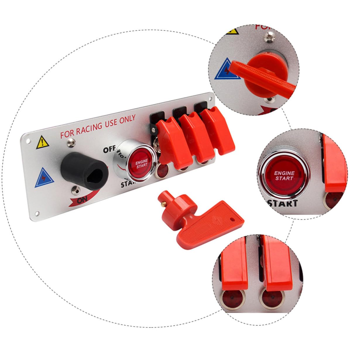 Interruptor de Encendido 20a para Coche de Carreras 12v