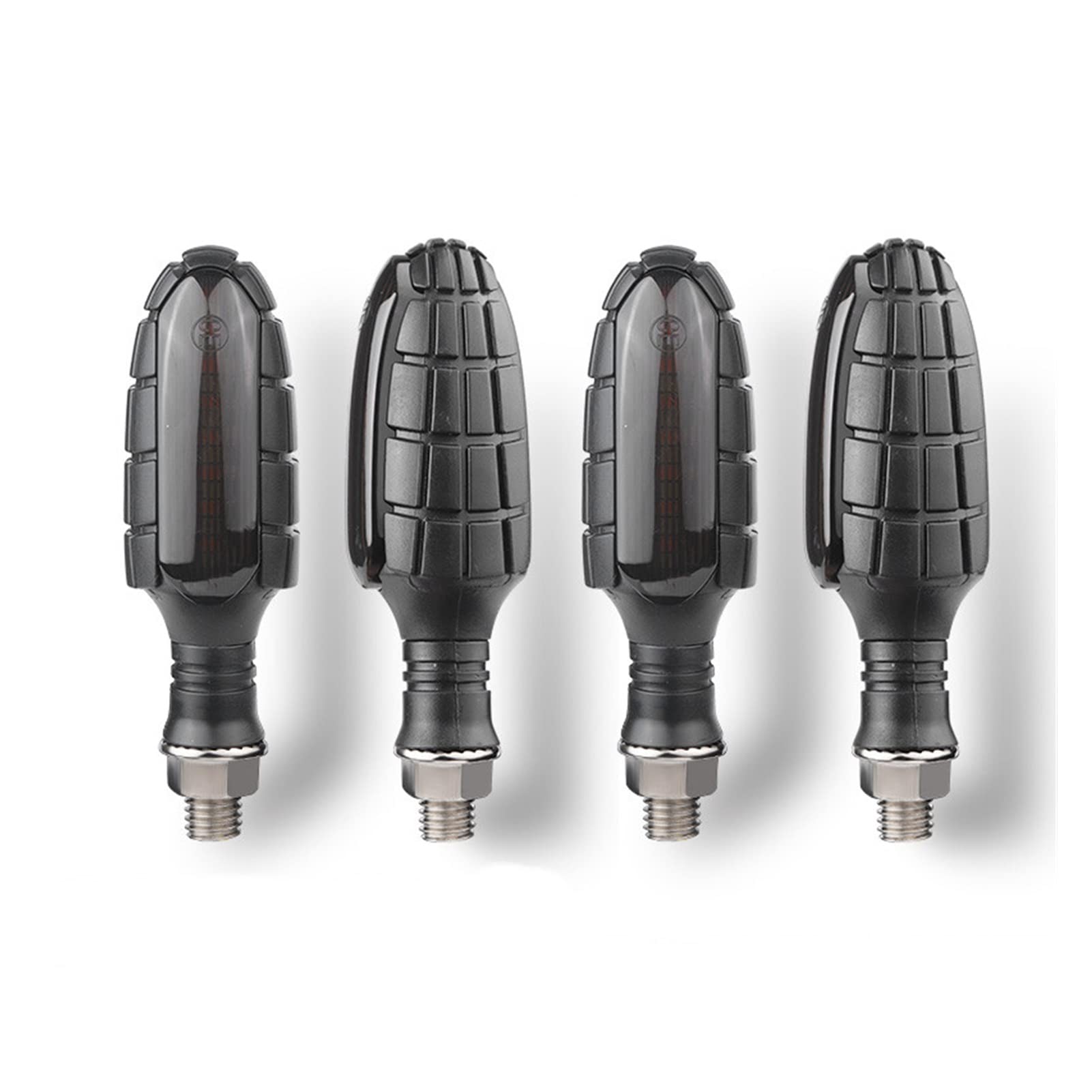 Clignotants moto défilement ambre blanc pour rouler en toute sécurité la nuit 12V