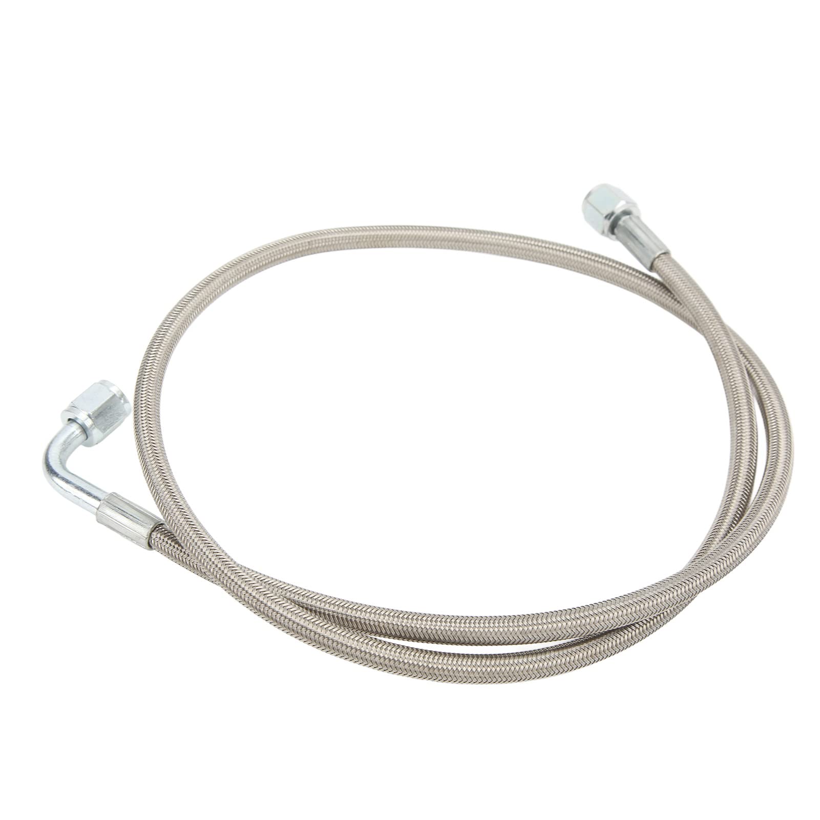 Tubo de Alimentación de Aceite Turbo para Automóvil, Línea de Alimentación de Aceite Turbo 4AN Manguera de Tubo de Tubo de Alimentación de Aceite Trenzado de Acero Inoxidable de
