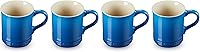 Vista 2 de Le Creuset Juego de 4 tazas de gres, 14 onzas cada una, Marsella