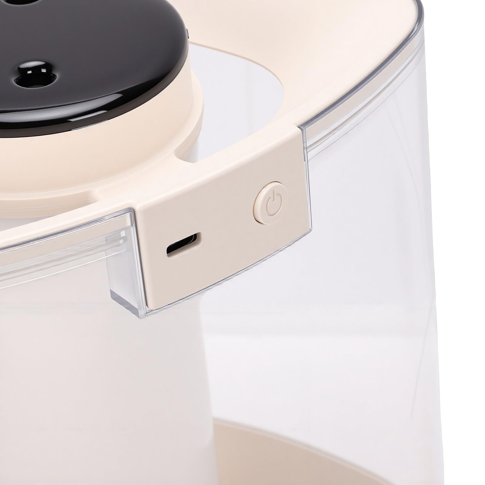 Cosiki Dual Nozzle Humidifier 5L Portable Design | Funzionamento silenzioso, alimentazione USB, grande capacità, adatto a casa, ufficio, viaggi