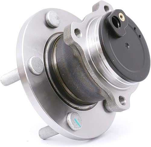 Miniatura 3 de FKG 512347 Conjunto de cubo de cojinete de rueda trasera para Mazda 3 2004-2013, Mazda 5 2006-2013, 5 lengüetas, juego de 2