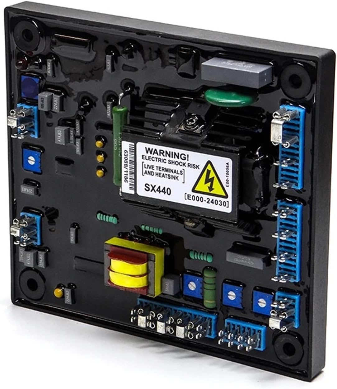 Generator Engine Spare Parts SX440 Automatic Voltage Regulator Stabilizer AVR SX440-A 1Pcs