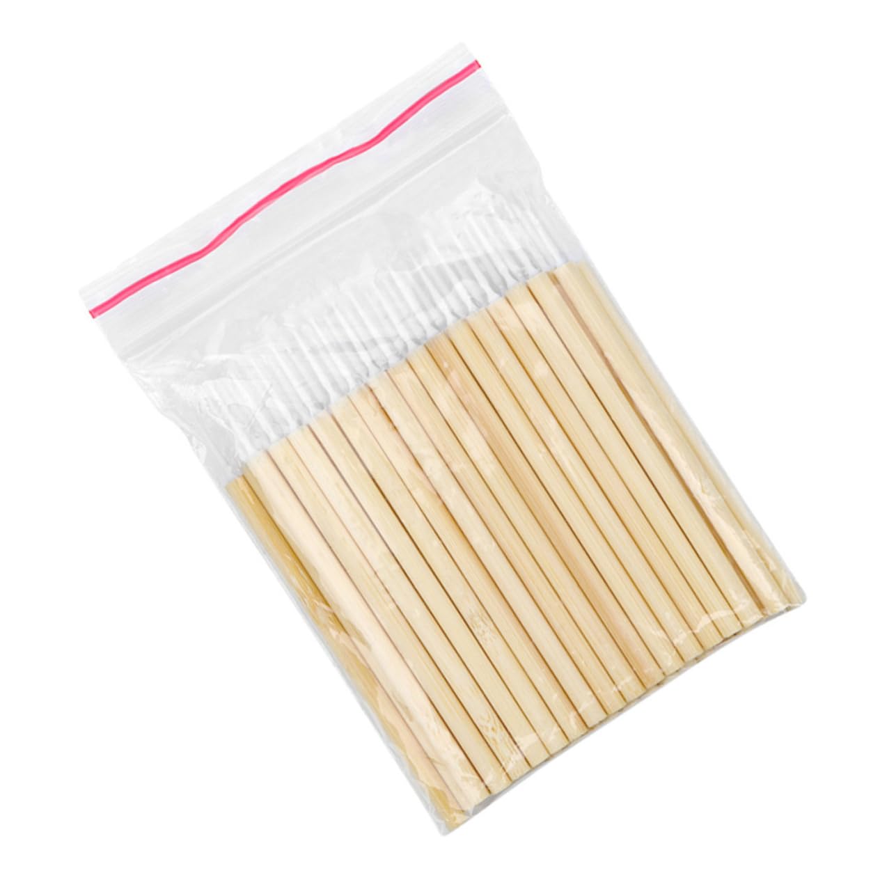 minkissy Professional Makeup Cleaning 50pcs Bamboo Lash Brush for Home Use Beauty Salons