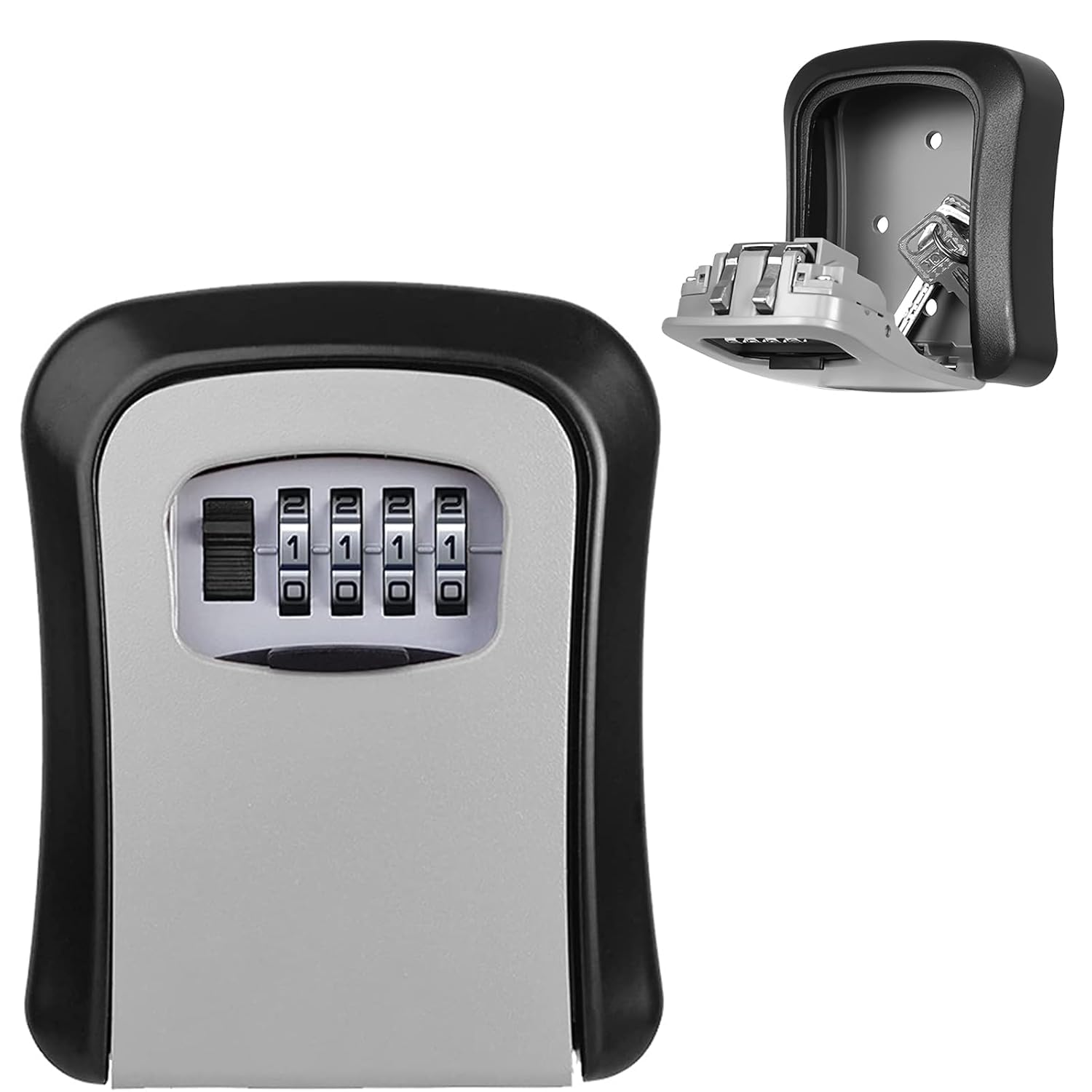 MIJILIX Combination Key Safe Lock Box - Outdoor Storage With Code Password Security Lock-image-41