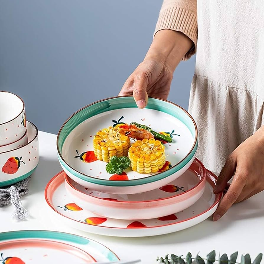  WIL STRAWBERRY シリーズ　食器セット WIL STRAWBERRY シリーズ 食器セット Amazon.com: Dinnerware