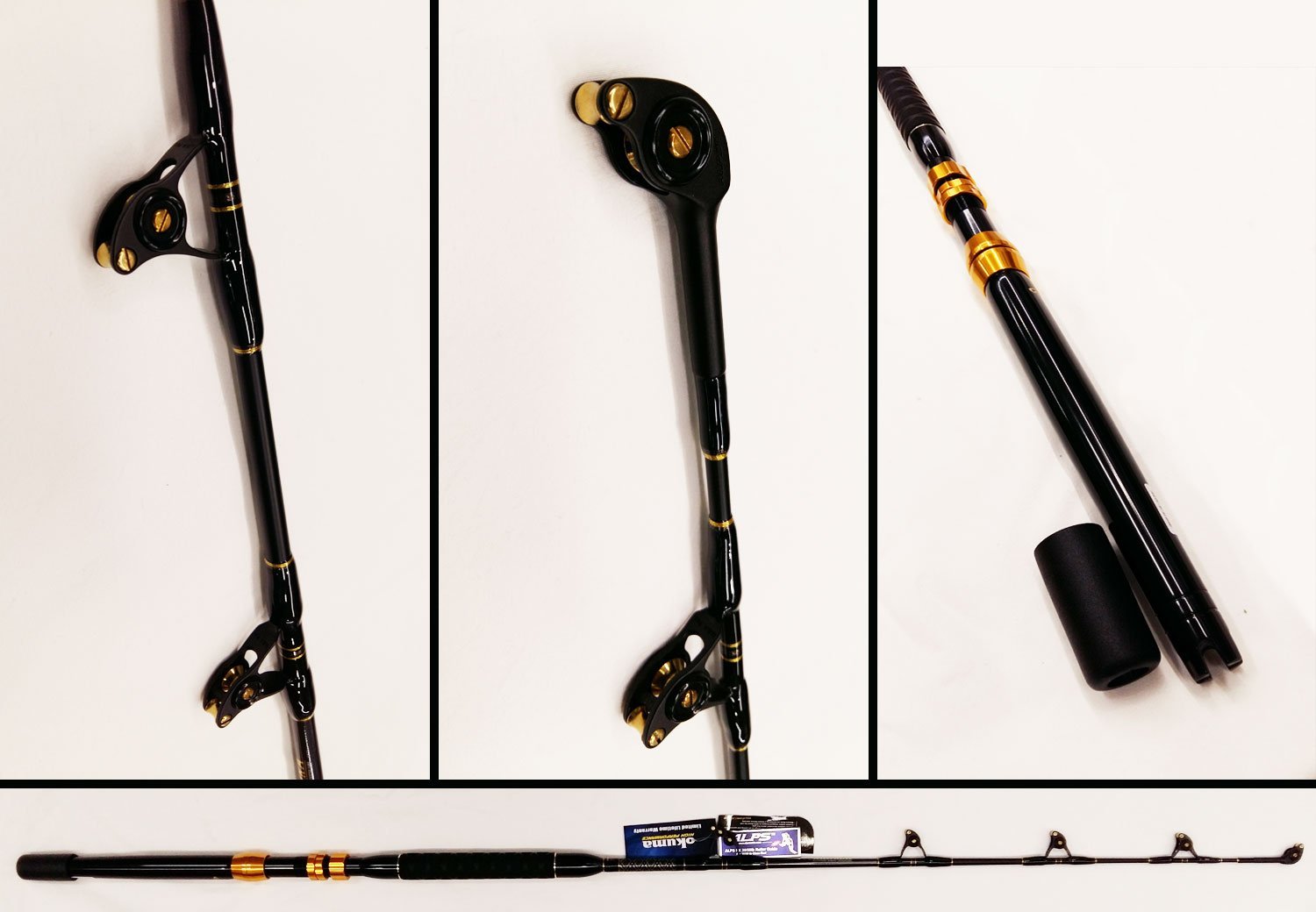 Okuma Makaira IGFA 50LB canne de traîne hauturière 5'8 pour la pêche au gros