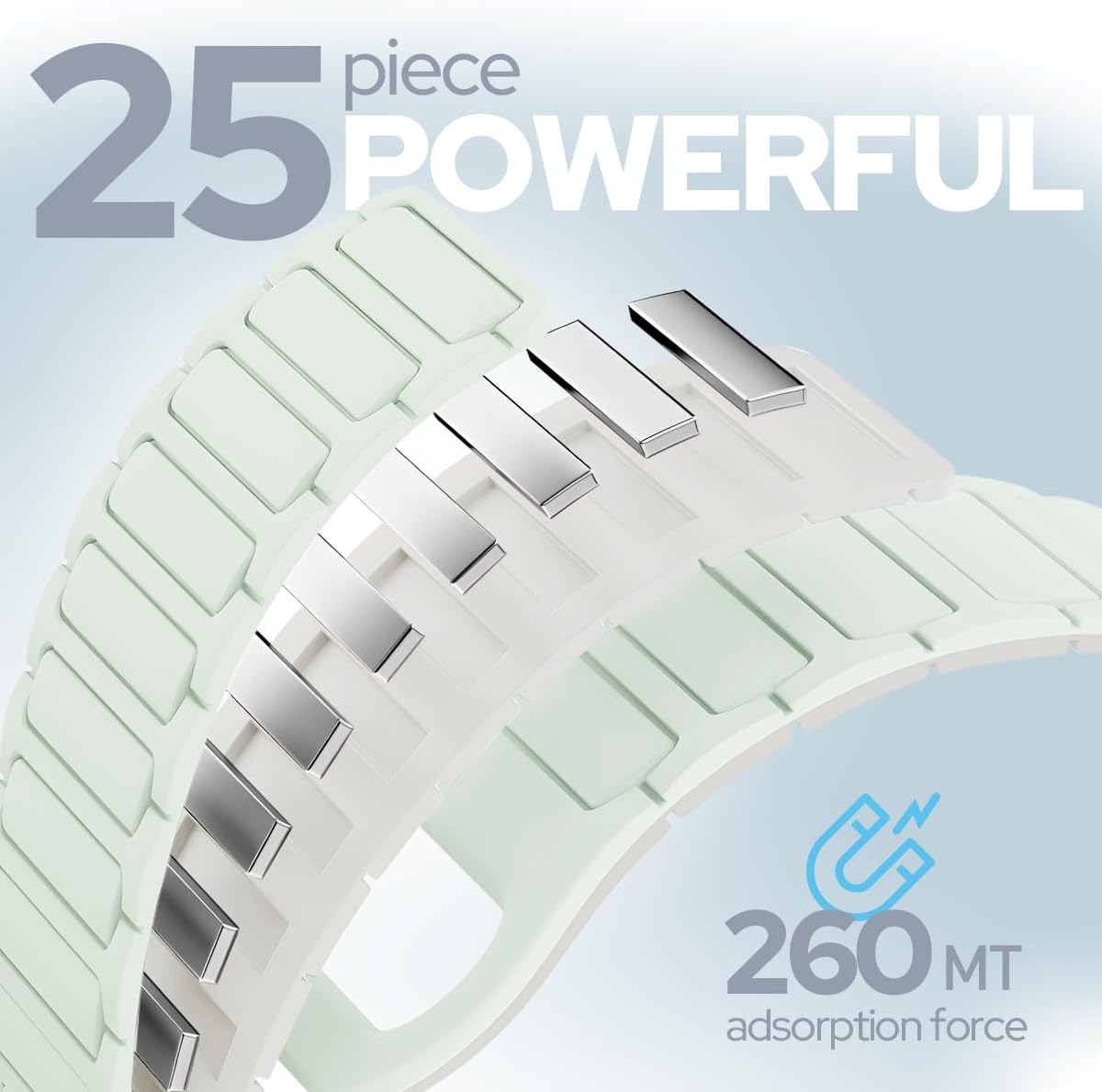 Magnetic Watchband for KEEPONFIT DR05 1.27" Smartwatch image 2