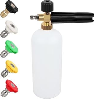Pressure Washer Foam Cannon, 1/4" Quick Connect