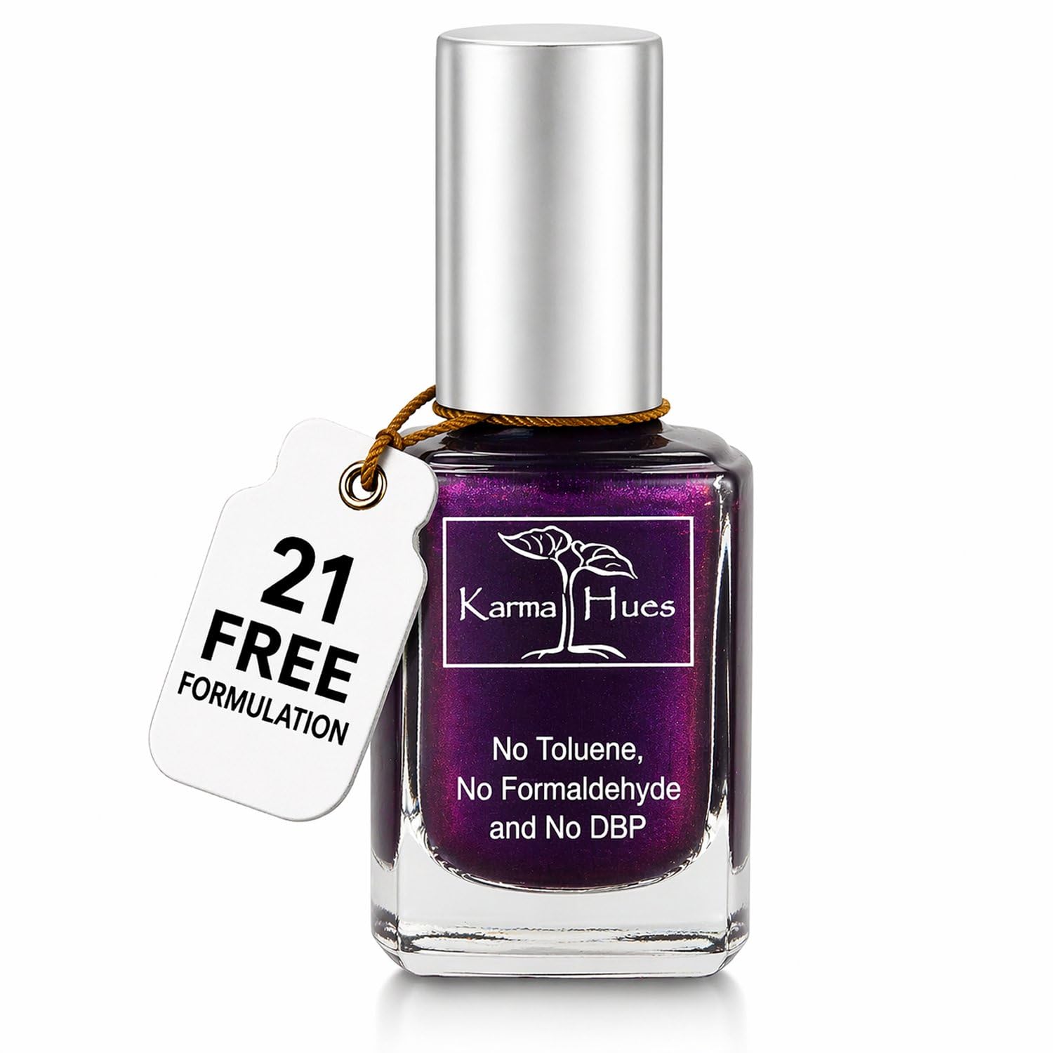 Karma Naturals Nail Polish – Non-Toxic, Vegan & Cruelty-Free (ROYAL FLUSH, 0.43 fl oz)