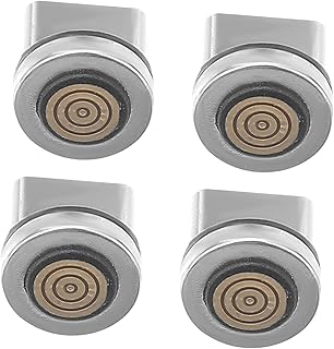 UKCOCO 4Pcs Cabo De Carregamento Magnético Cabeça Conector USB Adaptador De Telefone Rotativo Carregador De Celular Tipo C Carregador Magnético Ponta Cabeça Para Tipo C Cabo De