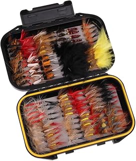 Fliegenhaken-Set Federköder Forelle, 40-120 Stk.