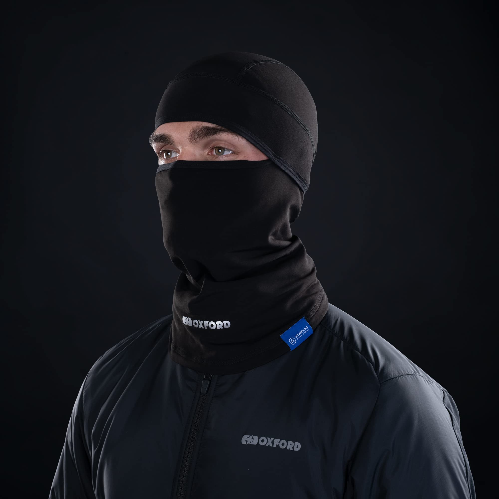 Oxford Products Oxford Advanced WarmDry Sturmhaube, Schwarz, Einheitsgröße, Schwarz, One Size