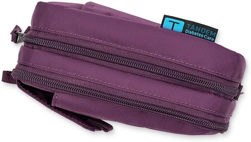 Miniatura 9 de Estuche de suministro de diabetes en tándem con bolsillo aislado Organiza tus suministros de bomba de insulina TSlim X2 Compatible con sitio de