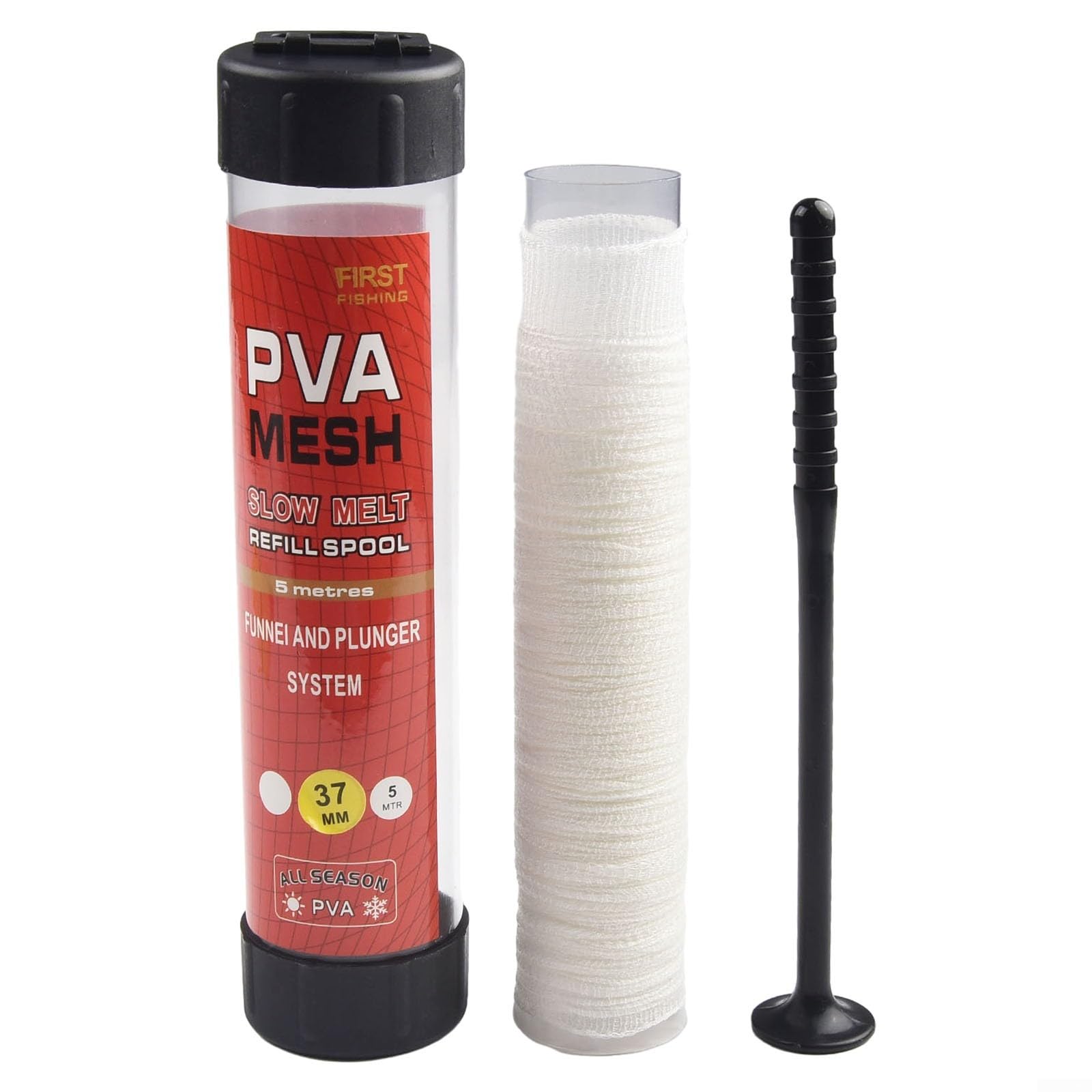 Water Soluble PVA Mesh Net 5m Fast Dissolve Bait Bag(60mm*5m)