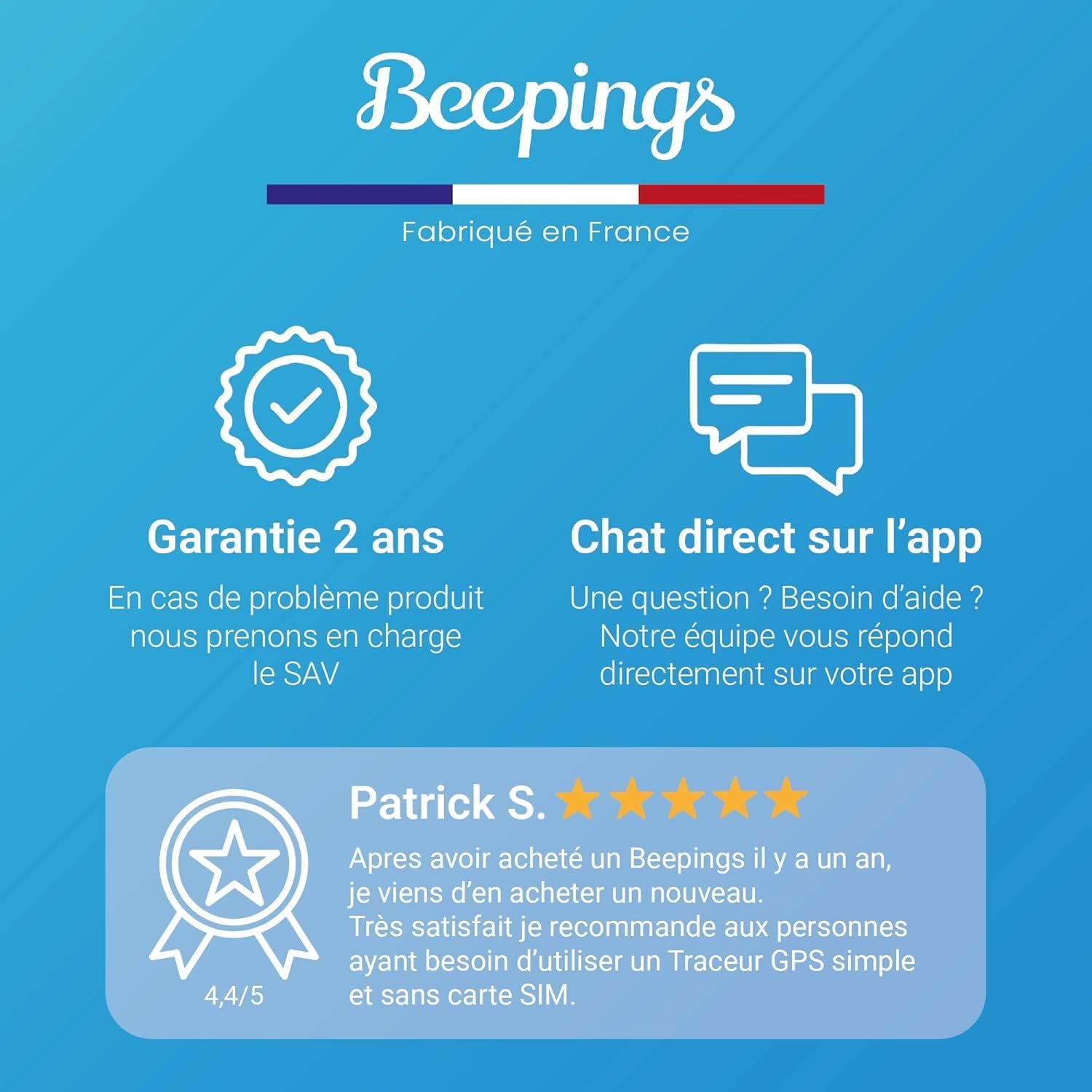 ZEN S by Beepings; GPS Tracker Auto, Moto, Scooter, Monopattino, Senza SIM (ZEN S Nero, Abbonamento di 1 anno)