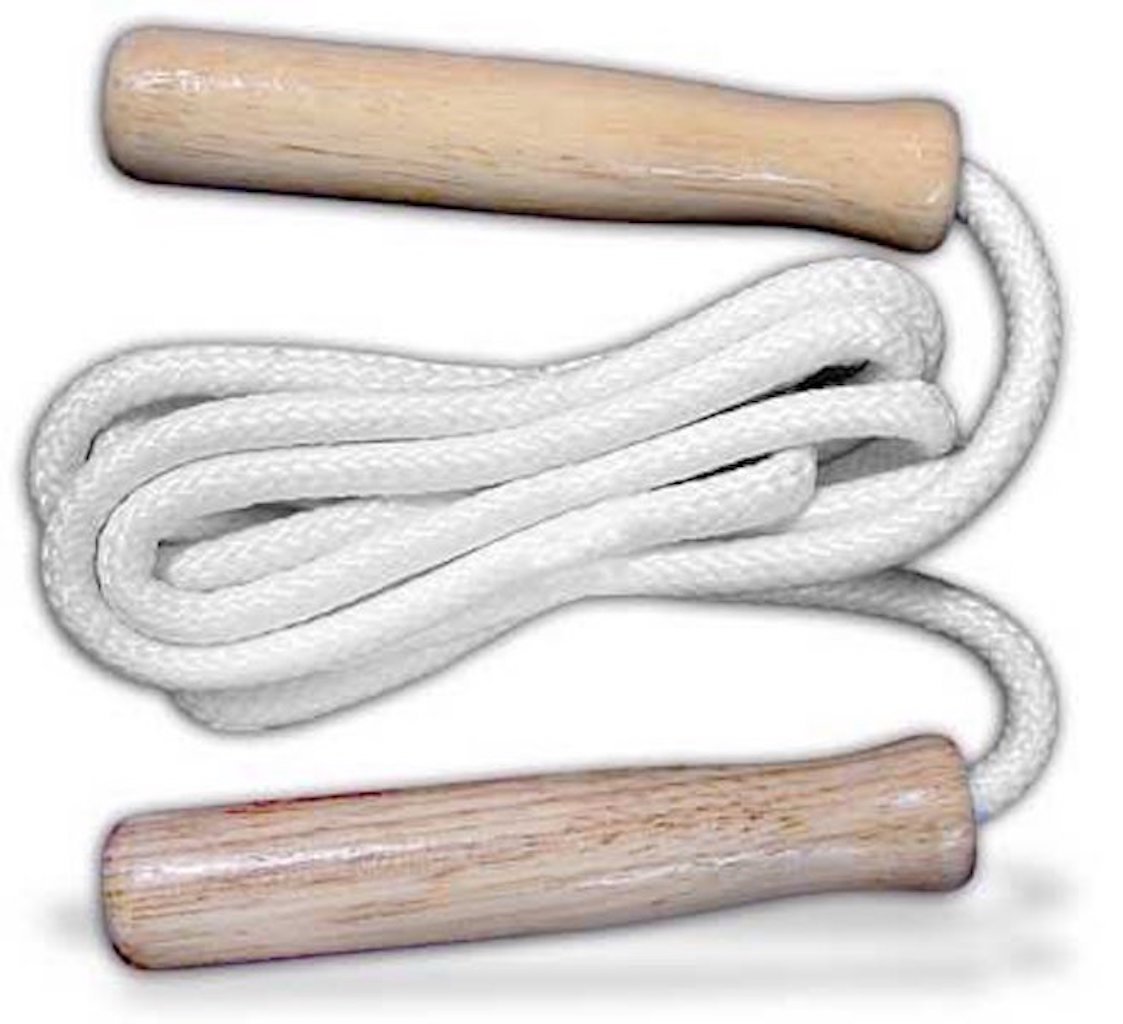 CSI Cannon Sports Polyester Jump Ropes with Wooden Handles