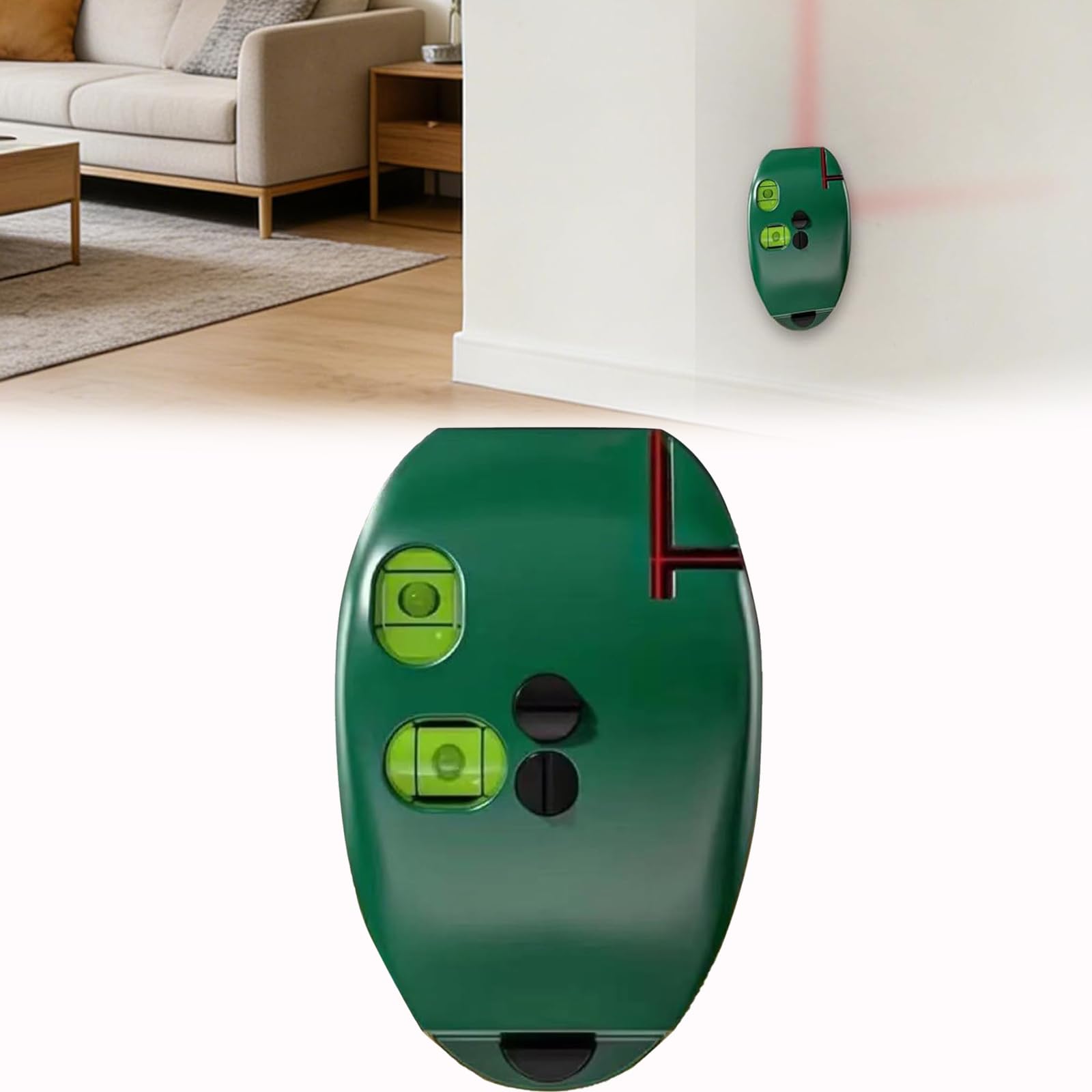 Bilancia elettronica a luce rossa a 90 gradi, scala laser elettronica a 90 gradi, livello di luce rossa, livello di luce verde, linea parallela autolivellante, linea parallela adatta per costruzioni