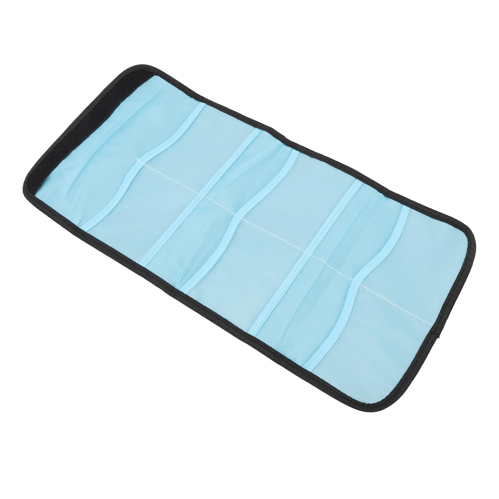 Yosoo Camera Lens Filter Case Nylon Foldable Shockproof Holder Bag for 25 to 86mm Round Filter 83x100 Square Photography Accessories Camera Lens Filter Case Camera Lens