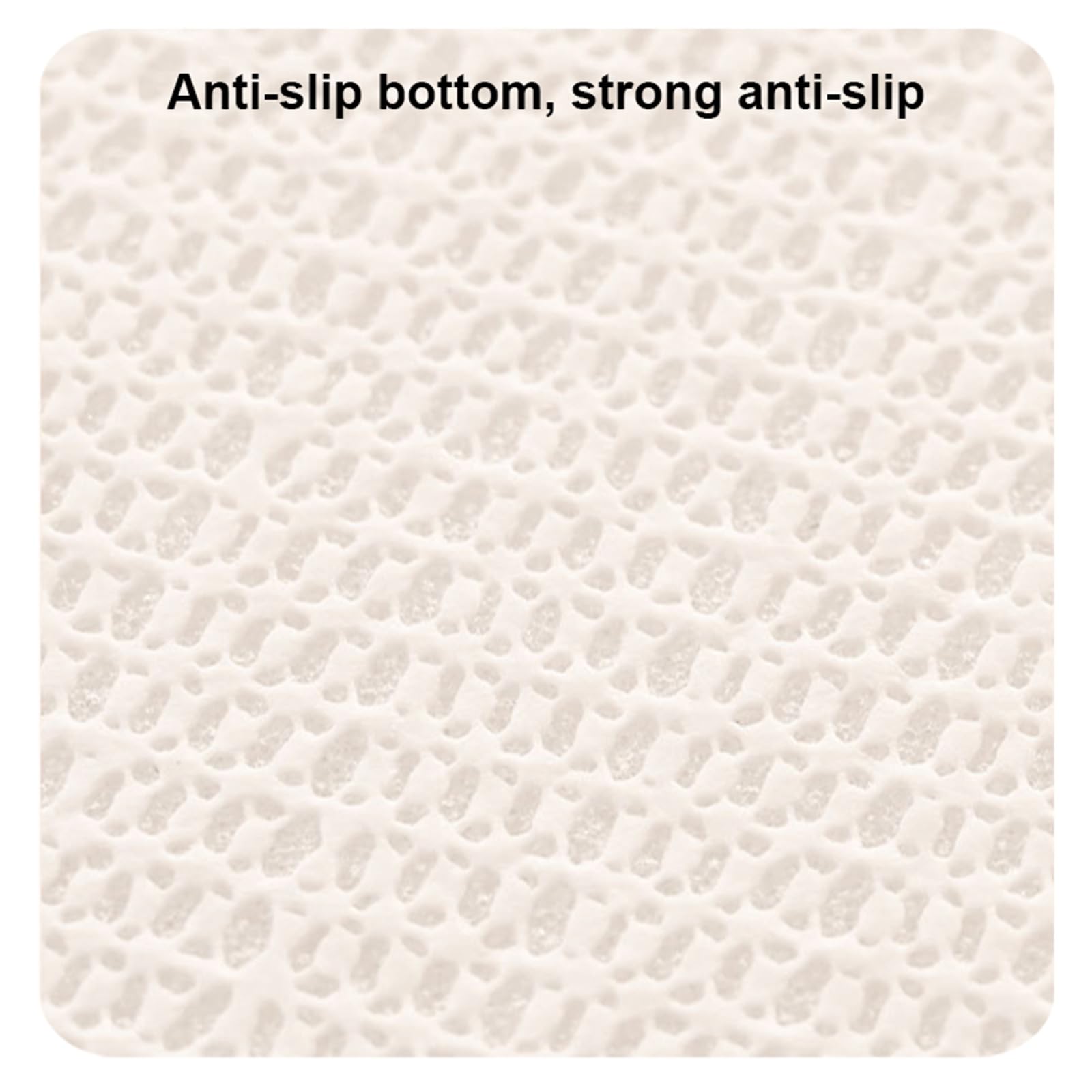 Alfombra de baño de microfibra suave y absorbente, antideslizante, de secado rápido, lavable a máquina, color blanco, 50 x 80 cm