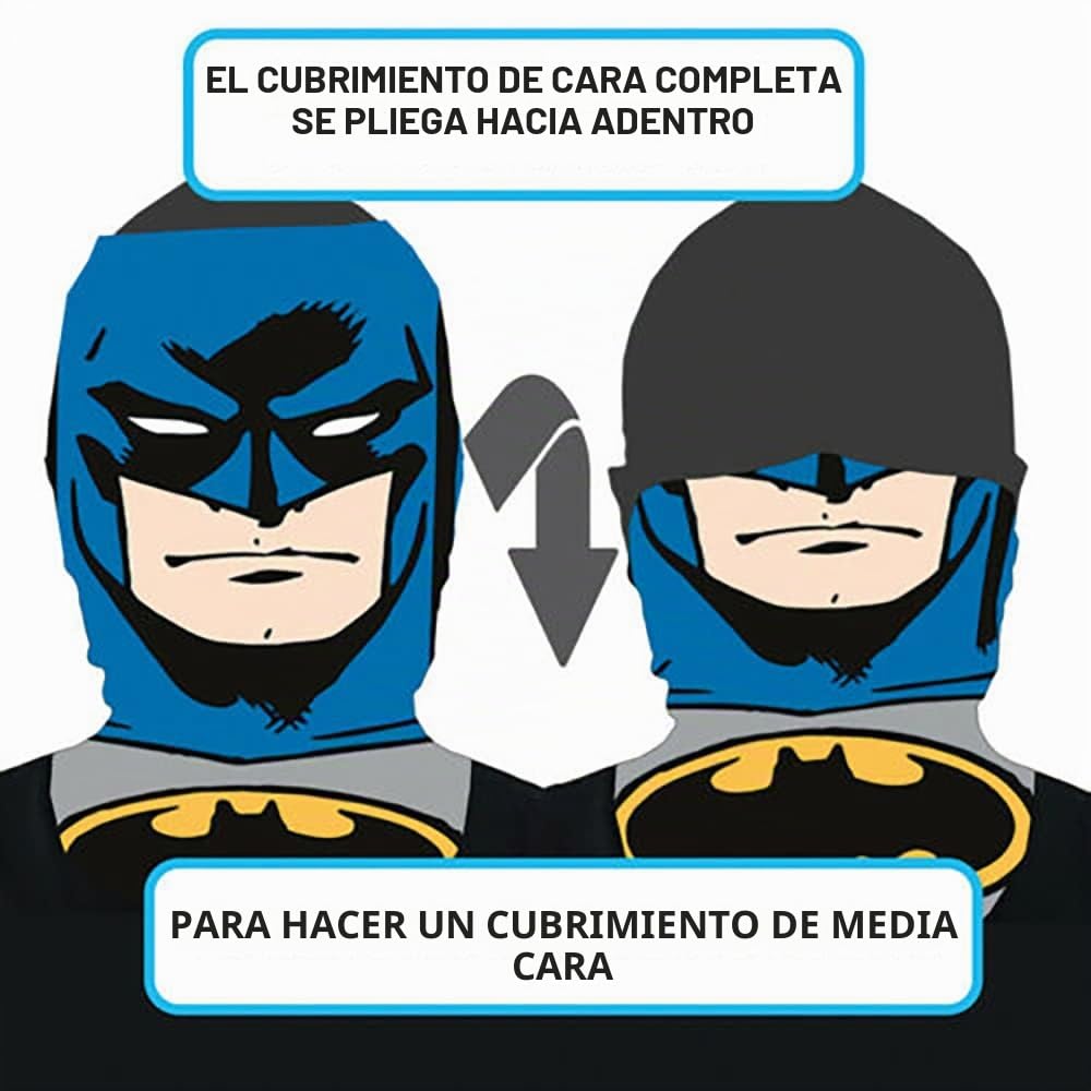 Pyramid International Calentador de cuello Batman, azul, talla única, azul, Talla única