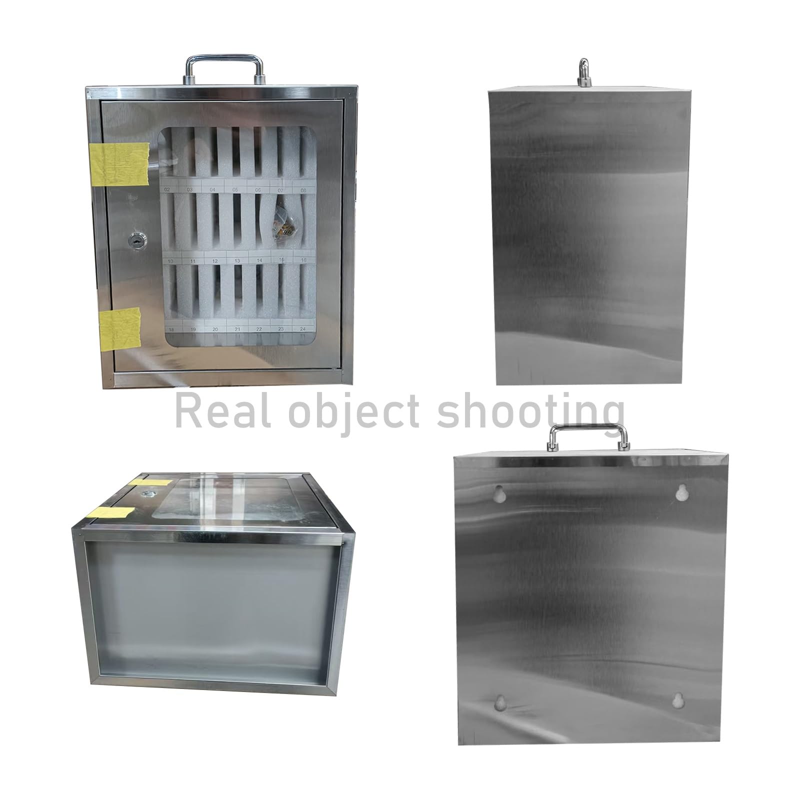 Boîte à clés murale avec poignée et serrure sécurisée Sto nizer pour salle de classe et bureau (24 clés) – Idéal pour la maison ou le travail