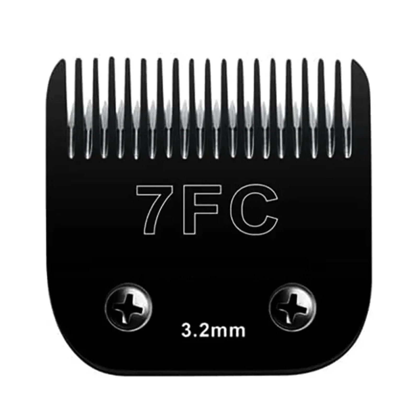 Compatibile Con Andis, Compatibile Con Oster, Compatibile Con Wahl, Lama | Compatibile Con KM, Lama Staccabile In Acciaio For Toelettatura Di Cani Da Compagnia(7FC--3.2mm)