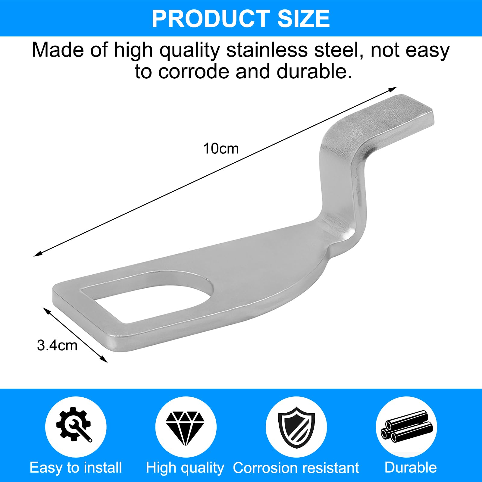 Supporto Portellone T5 T6 Aiuphing - Gancio Ventilazione Per Camper - Foto 3