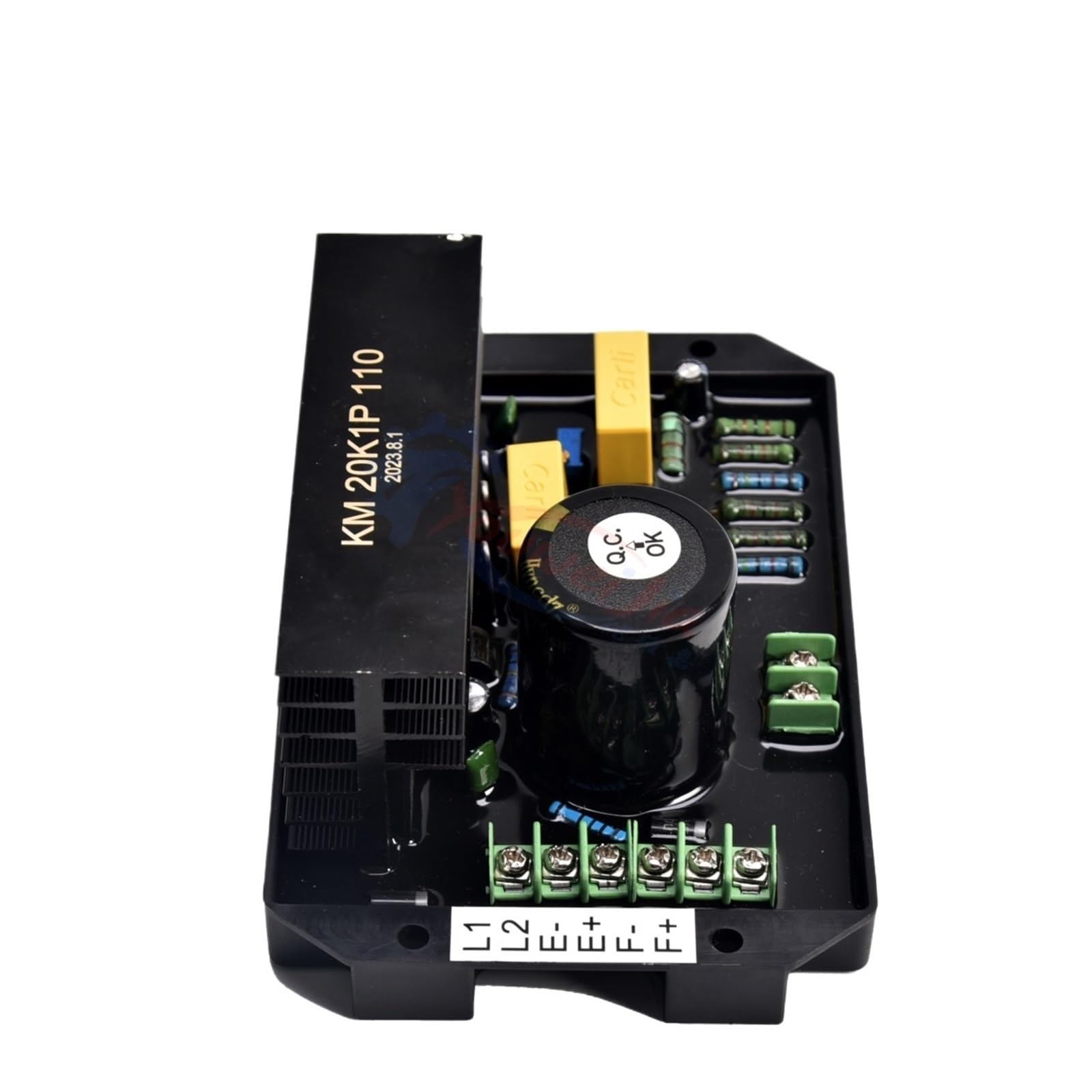 Generador de gasolina con regulador de voltaje automático KM20K1P110V 220V KM20K3P380 - Generador doméstico(KM20K1P220V)