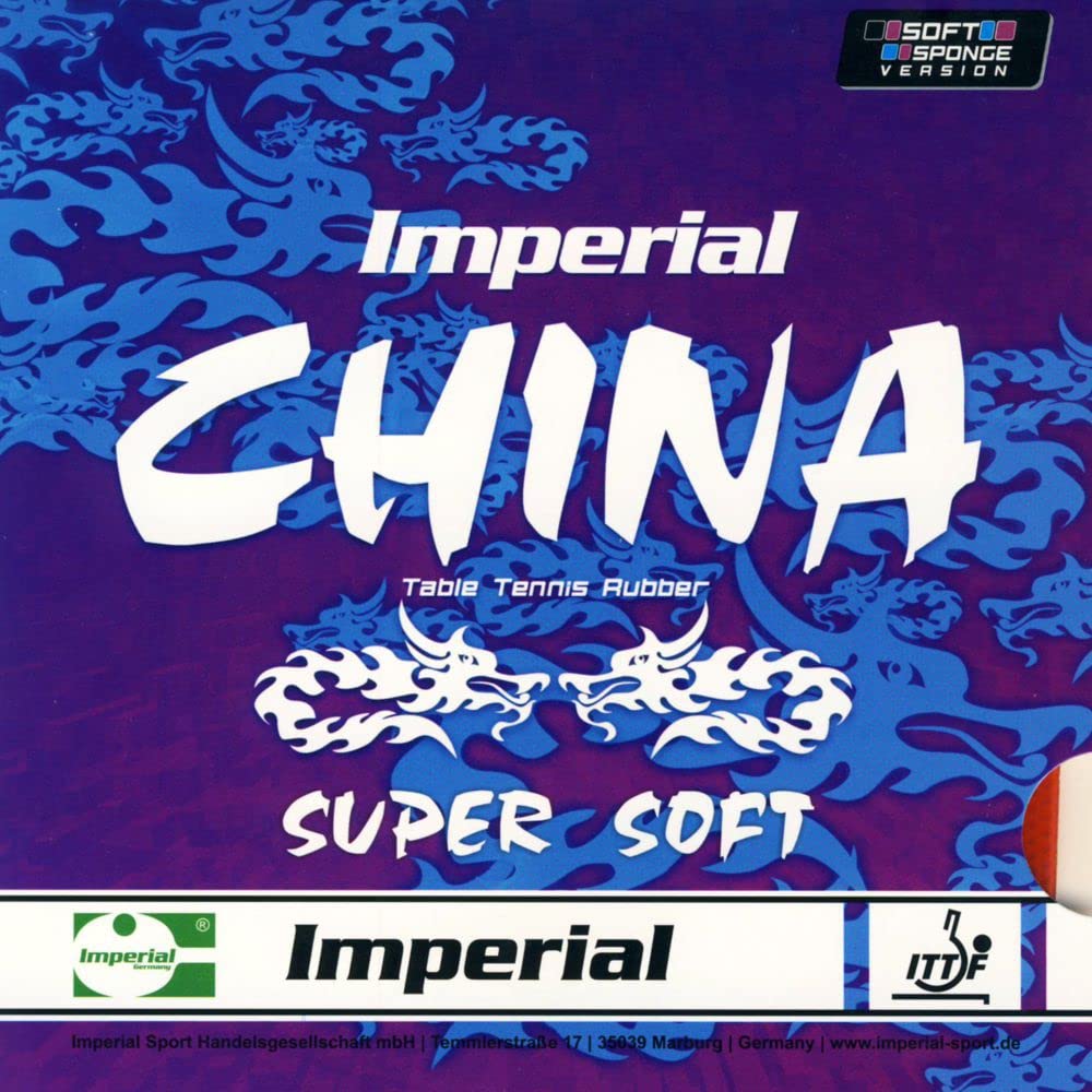 Imperial China Super Soft Revêtement Tennis Table Chinois ITTF
