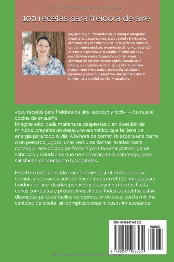 Miniatura 2 de 100 recetas para freidora de aire sabroso y fácil (Spanish Edition)