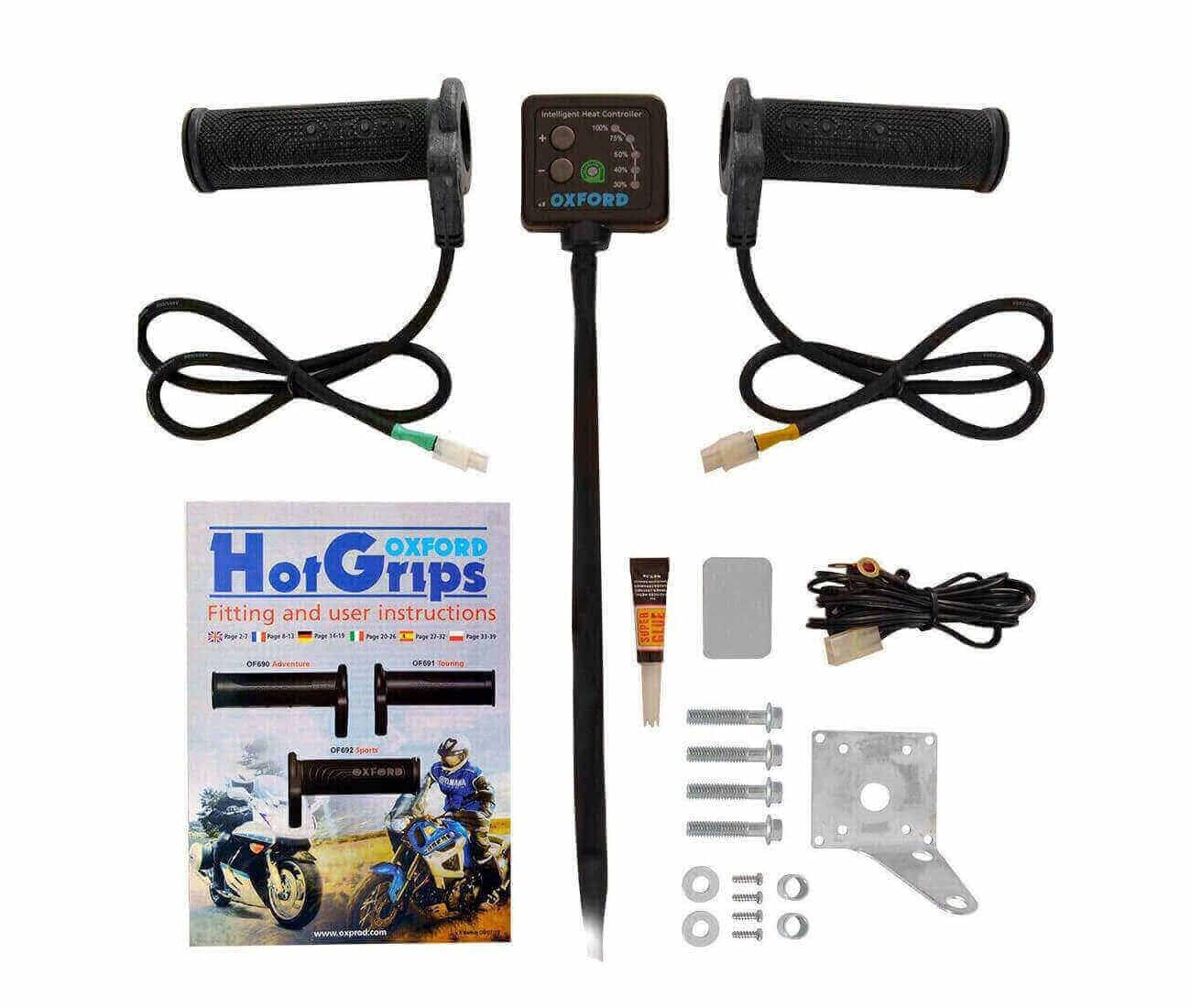 Compatible avec/Remplacement pour POIGNEES CHAUFFANTES OXFORD MOTO SPORTIVE AVEC COMMANDE / OF692