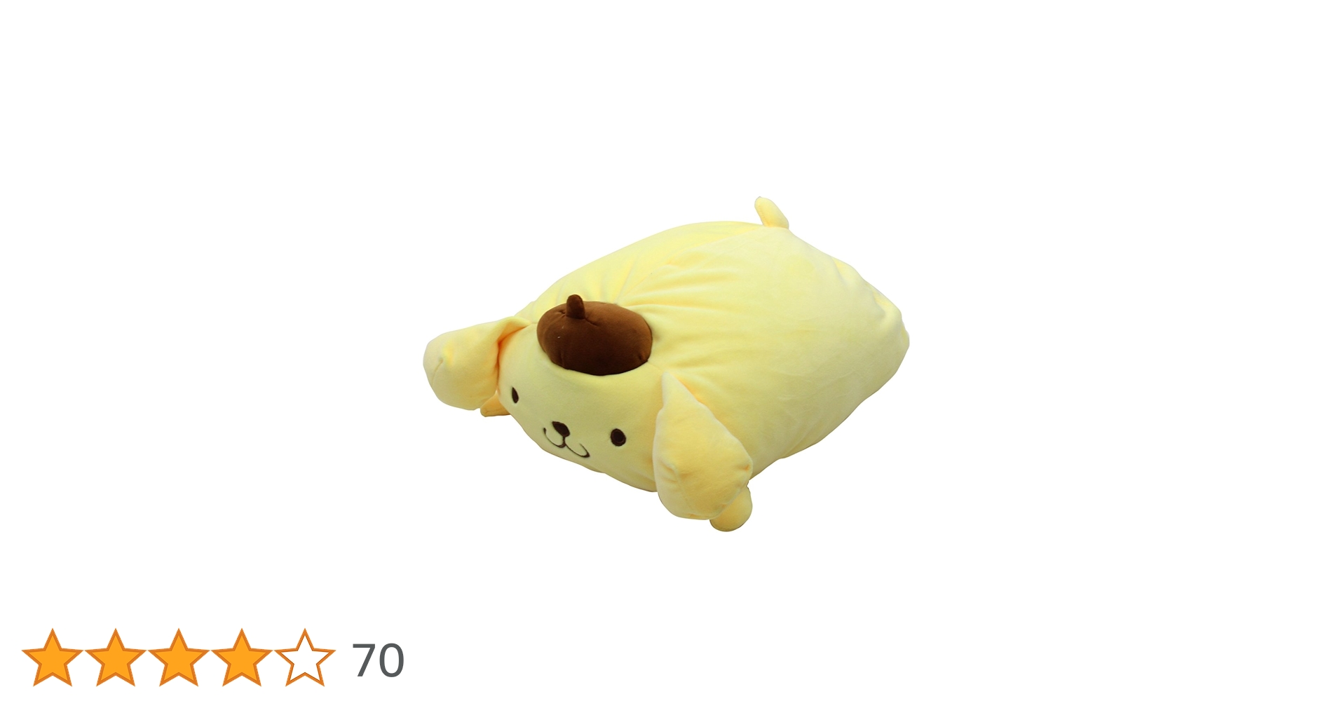大幅値引き【新品・タグ付き】ポムポムプリン　寝そべりマスコット　詰め合わせセット ポムポムプリン】もちもち寝そべりクッション2S サンリオ