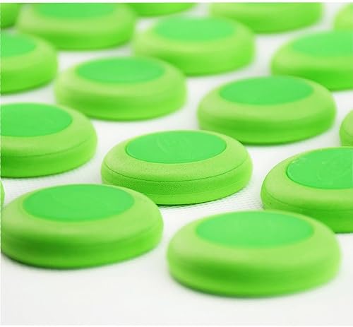 Miniatura 6 de 50 piezas de discos verdes de repuesto, municiones para armas de juguete Nerf Vortex, Blaster Praxis y Nitron Vigilon Proton, de Geneice
