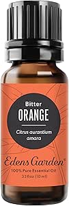 Edens Garden Orange- Bitter Essential Oil- 100% Pure Premium Grade, Undiluted, Natural, Therapeutic, Aromatherapy, The Best for Diffuser, Skin, Face, Kid Safe 10 ml (.33 fl oz)