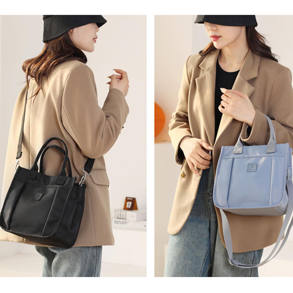 Photo 1 of Tuobo Small Nylon Tote Bag