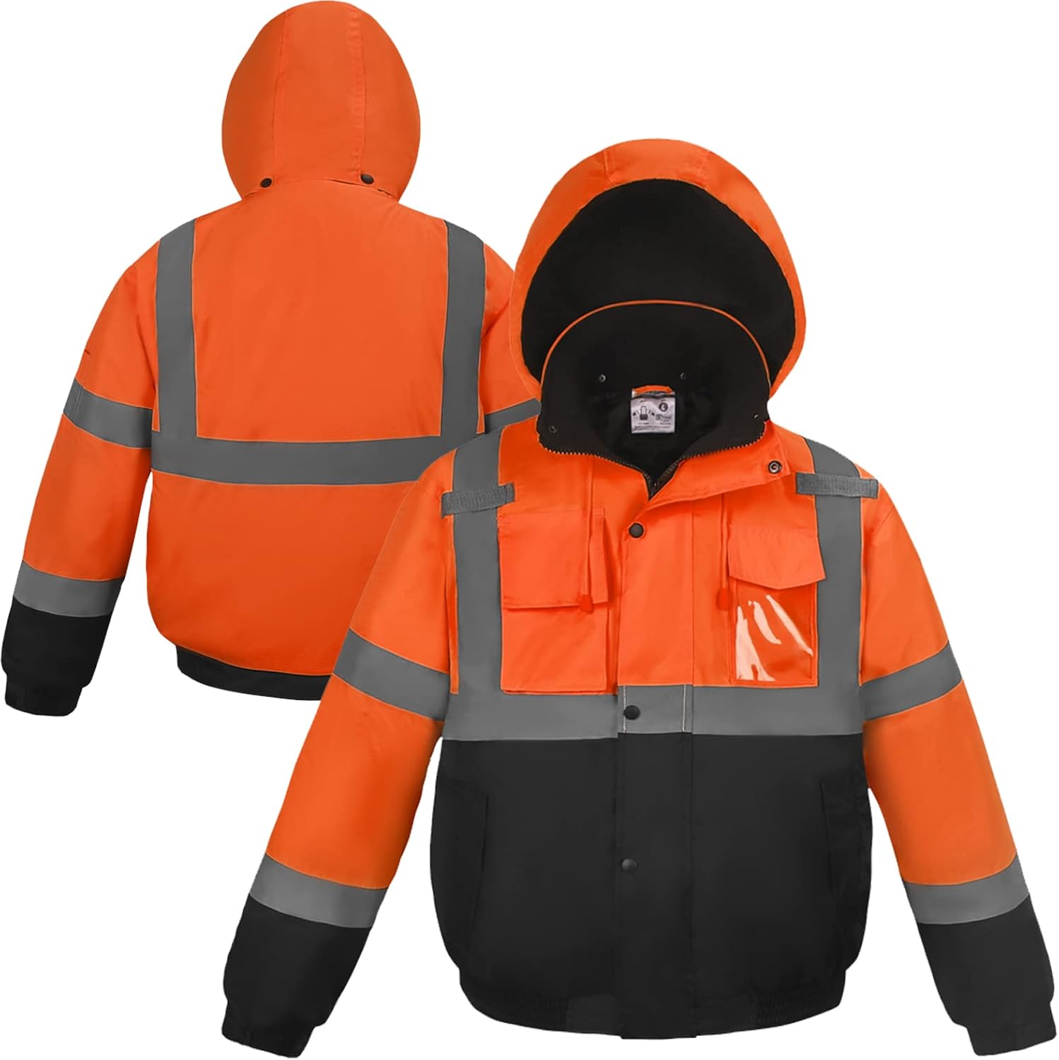 SKSAFETY High Visibility Reflective Jackets for Men