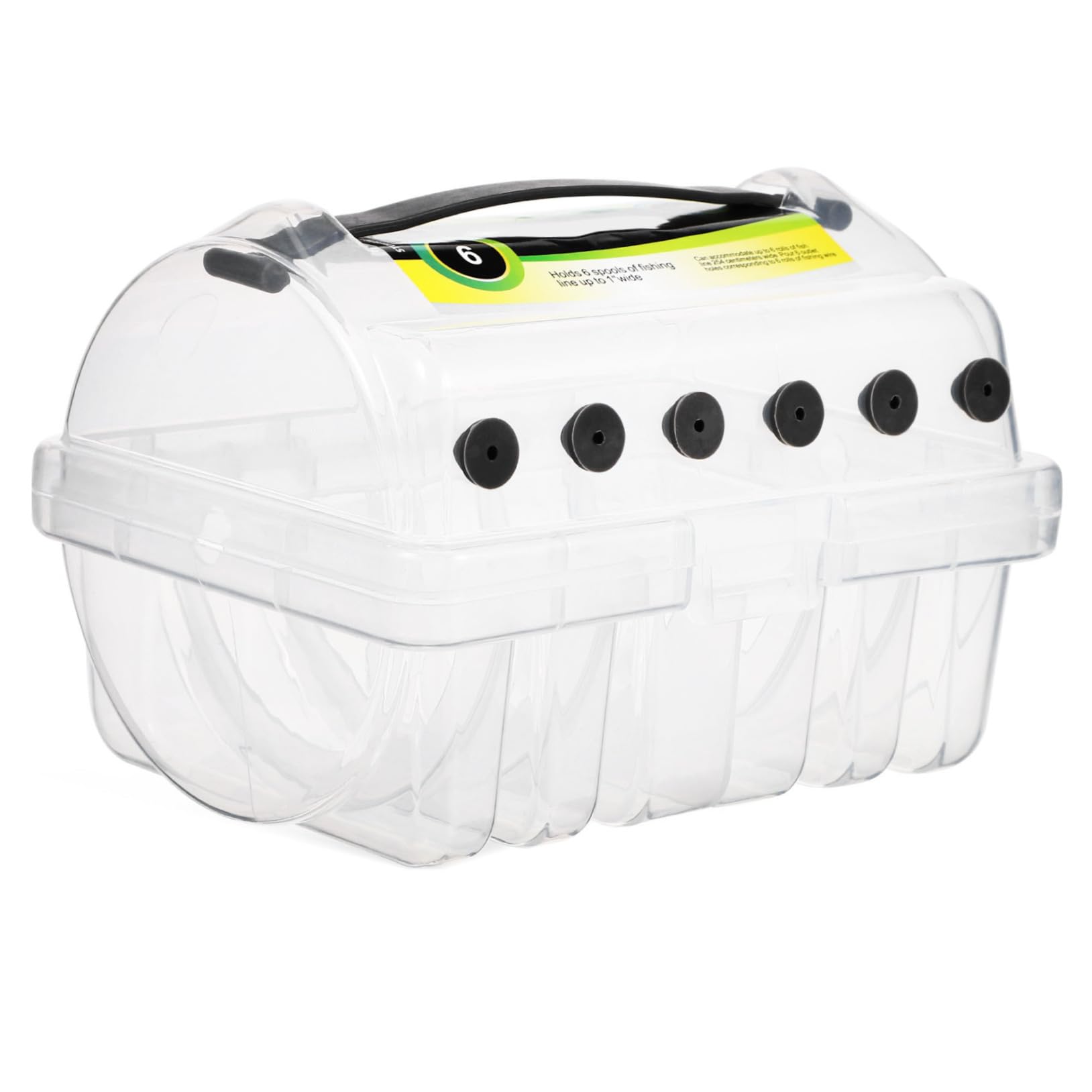 Anneome Fishing Line Holder Storage Box Compact Reel Organizer for Fishing Gear : Sports & Outdoors