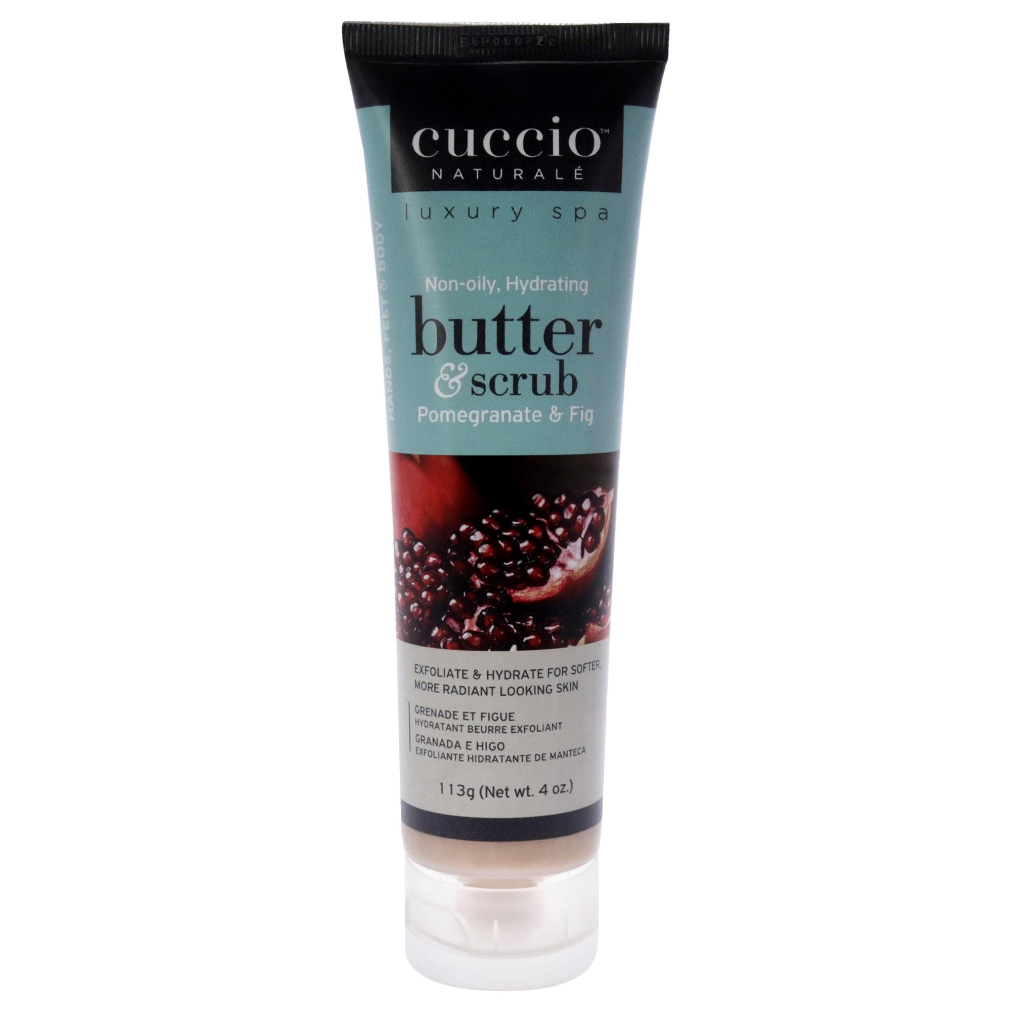 Cuccio Pomegranate & Fig Butter & Scrub ? 4 oz.