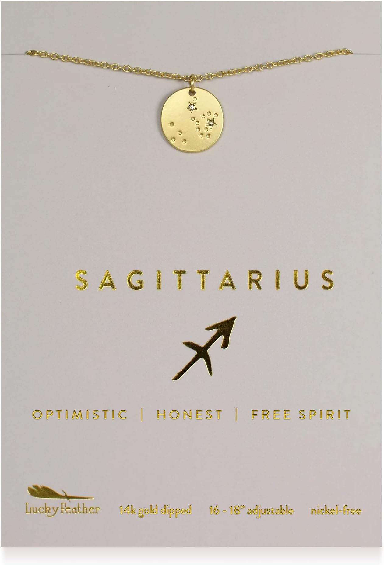 Taurus Zodiac necklaces for women | 14K Gold-Plated Astrology Pendant for Girls | Horoscope Sign Zodiac gift | Great for Mother's Day | Trendy Birthday Jewelry Gift | 16” - 18”