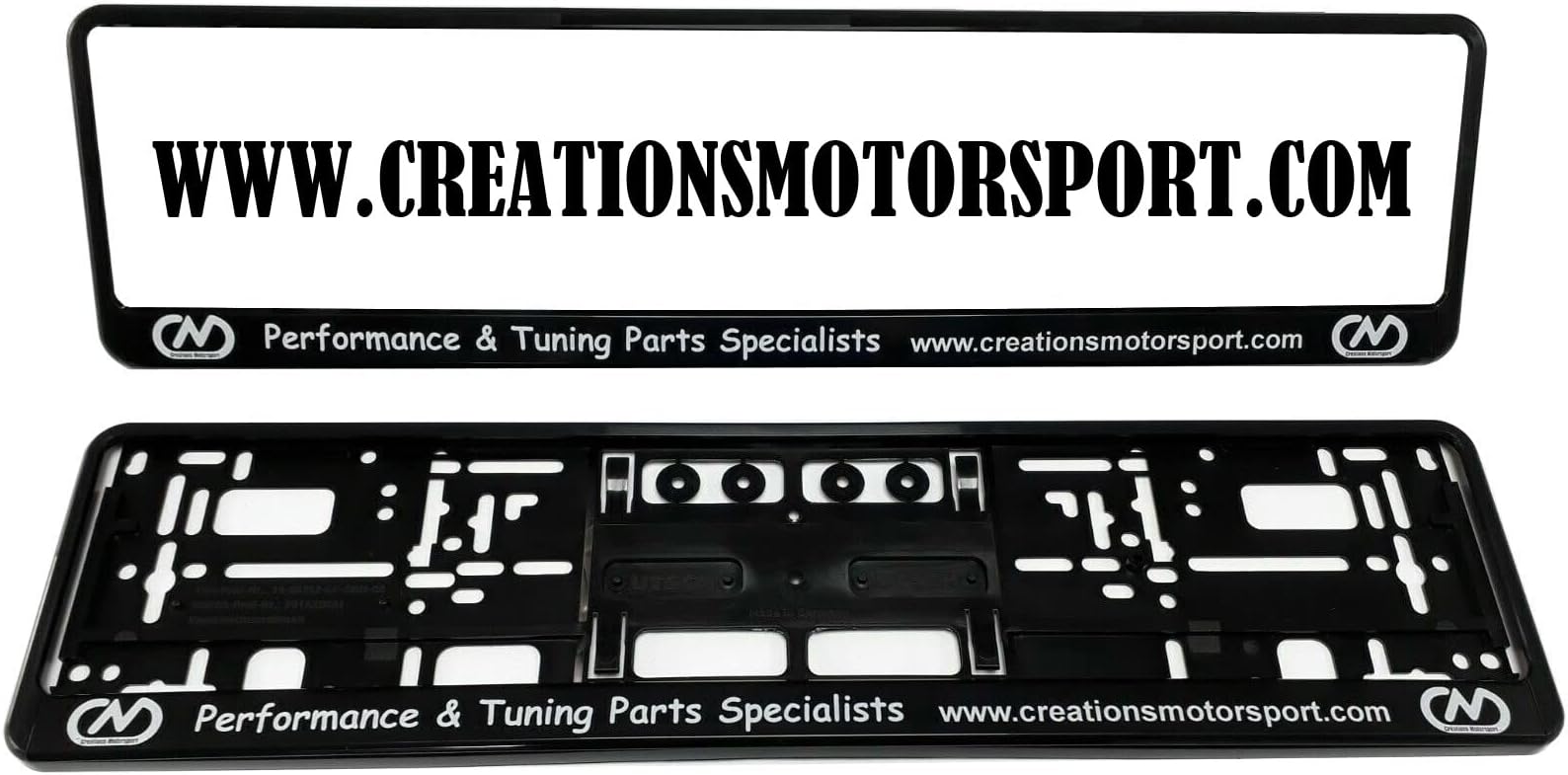 Creations Motorsport Number Plate Surrounds