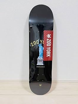 台湾製無地黒デッキテープ付き ズーヨーク ZOOYORK 8.0デッキ 台湾製