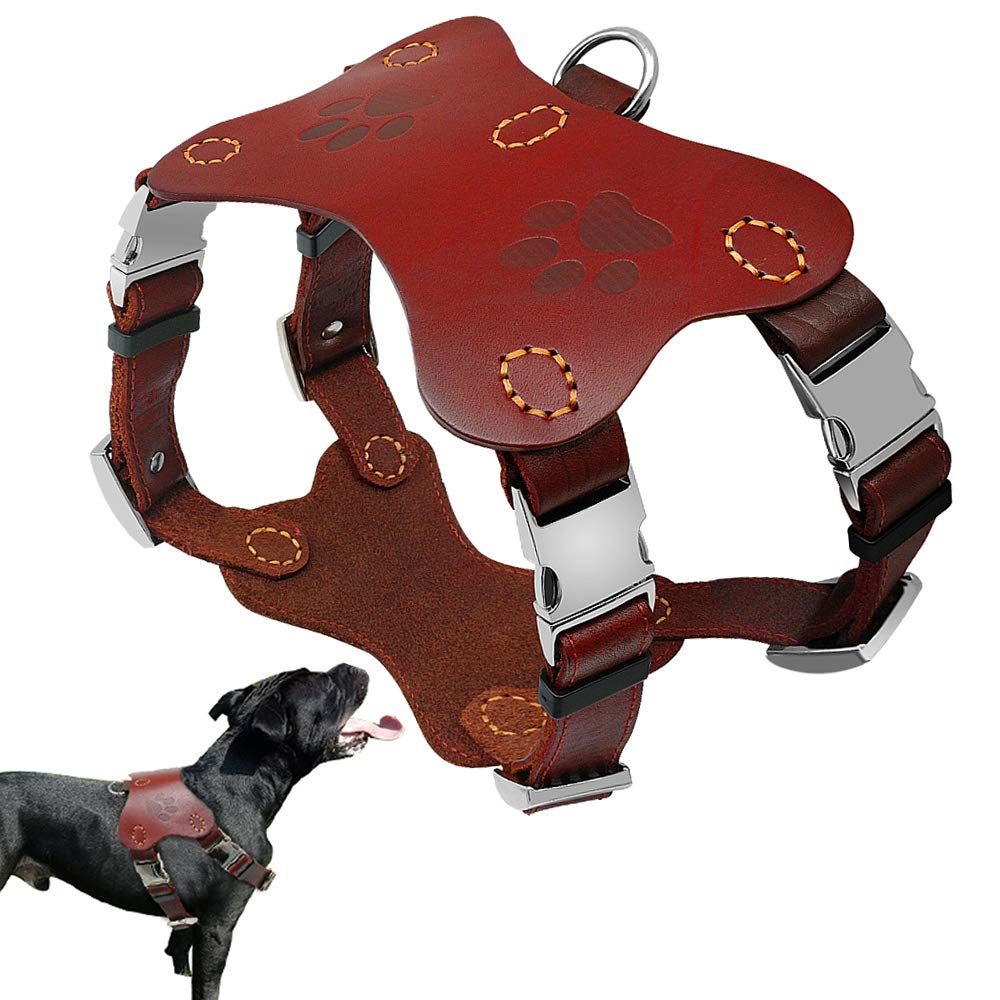 Hundegeschirr, Halsbänder, Geschirre, echtes Leder, Hundehalsband, Weste, große Hunde, Trainingsgeschirre