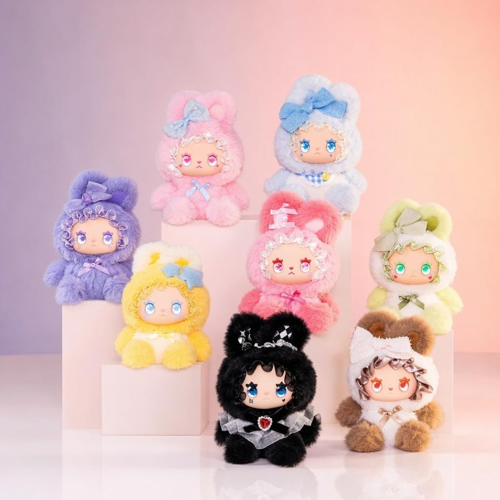 Lovely Emma Bunny Alliance Series Vinyl Plush Blind Box Whole Set image 2