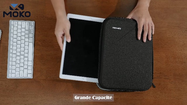 MoKo Sacoche Pour Tablette 13 Pouces Compatible IPad Air M3 13