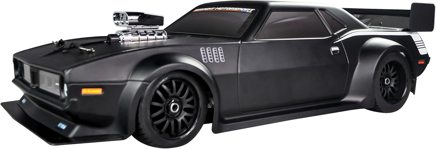 Serpent 426 Outlaw 1/7 4wd Electric All-Road Muscle Car RTR, High-Performance Tires, Brushless Motor, (Ready-to-Run Transmitter and Receiver Included, Batteries and Charger Required)