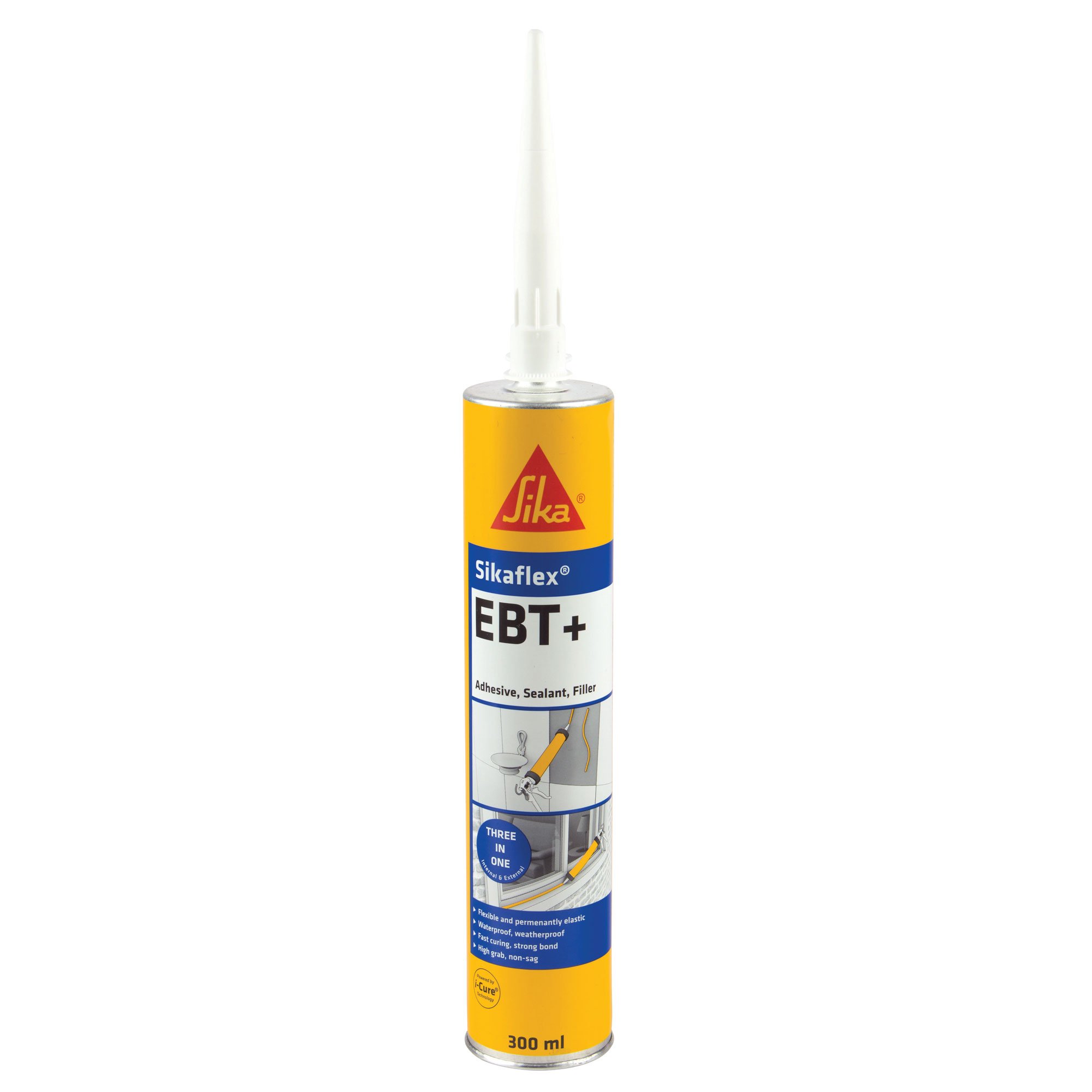 Buy Sika Sikaflex EBT+ Adhesive, Sealant and Filler, Clear, 300 ml