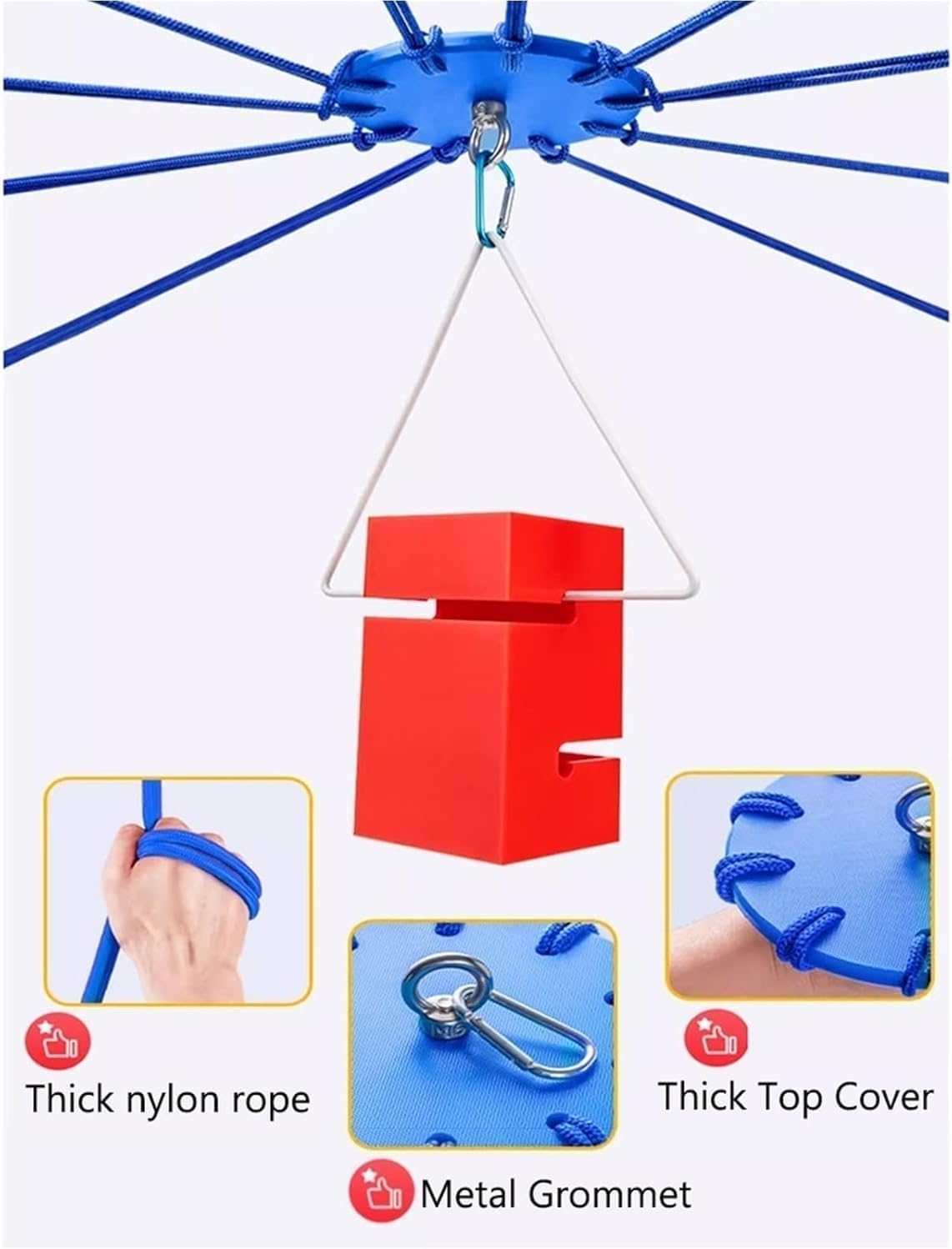 Team Building Games for Work, Quick Set Up Block Tower Game for Adults and Schools, Made of ABS Plastic, Ideal for Sports Days. (Yellow 8pcs)