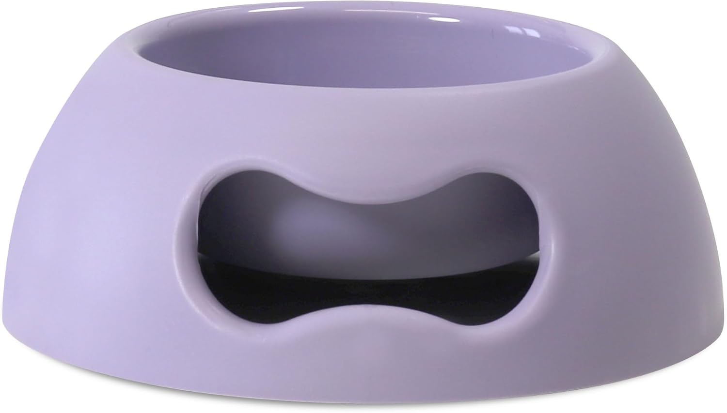 UNITED PETS Pappy Ciotola Piccola per Cani, Eco-Friendly, di Design, Made in Italy, Lilla, Ciotola per Cani di Taglia Piccola e Gatti, capacità 350ml, S